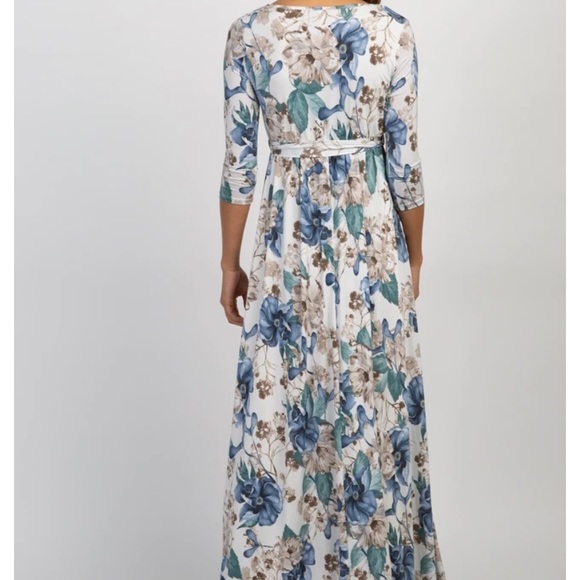 Maternity floral dress - Picture 2 of 4